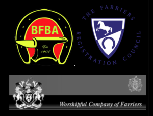 BFBA, Farrier Registration Council and Worship Company of Farriers Accreditation